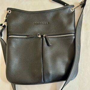 Longchamp, Le Foulonne Flat Zip Crossbody